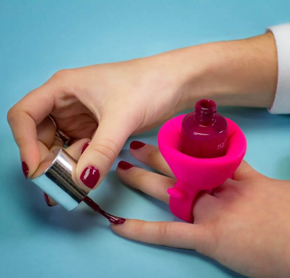 Wearable Nail Polish Holder