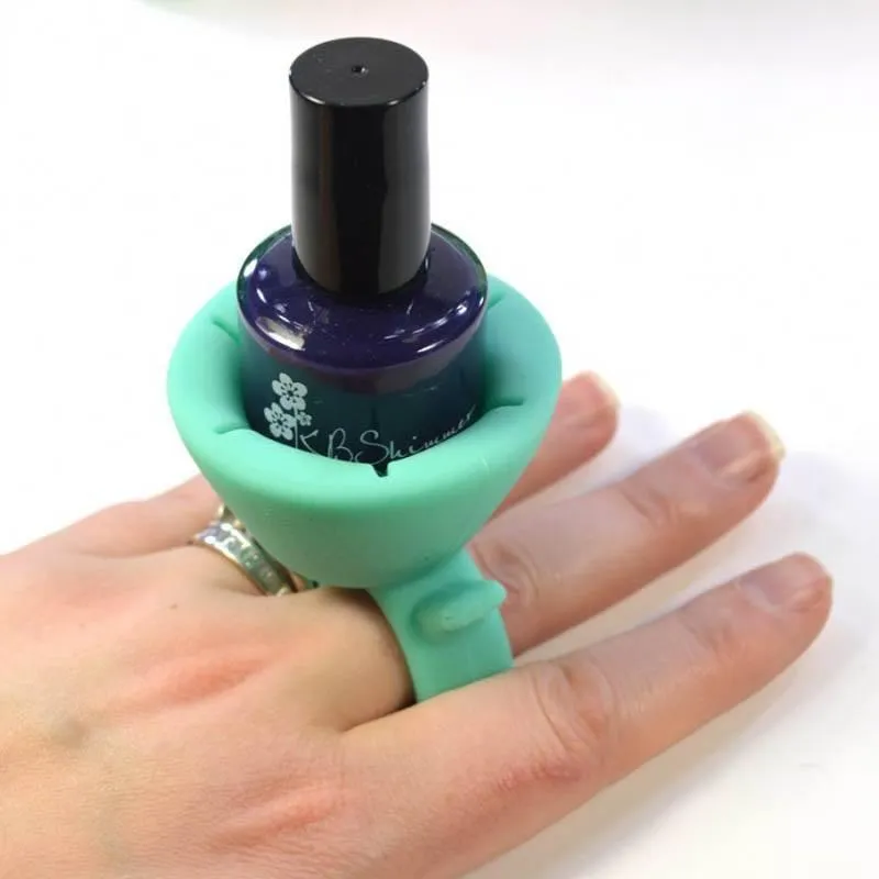 Wearable Nail Polish Holder