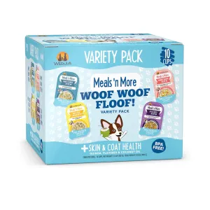 Weruva Meals 'n More  Woof Woof Floof! Skin & Coat Health Variety Pack * Clearance*