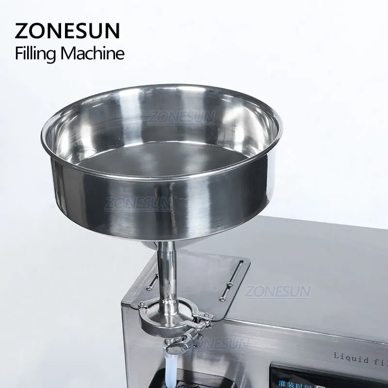 ZONESUN ZS-NP1 Semi Automatic Small Bottle Honey Liquid Filling Machine For Nail Polish Lip Gloss Essential Oil Cosmetics